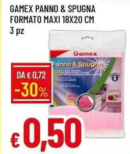 Galassia Gamex panno & spugna formato maxi offerta