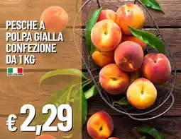 Galassia Pesche a polpa gialla confezione offerta