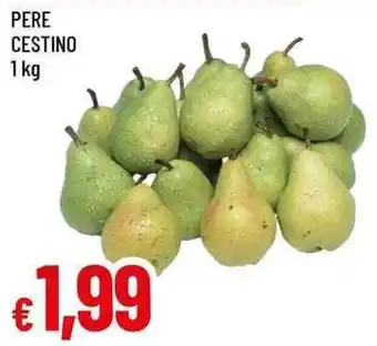 Galassia Pere cestino offerta