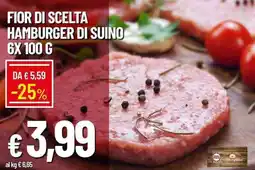 Galassia Fior di scelta hamburger di suino offerta