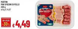 Galassia Martini mini spiedini di pollo offerta