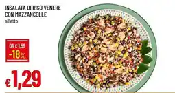 Galassia Insalata di riso venere con mazzancolle offerta