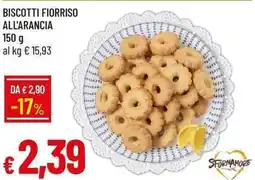 Galassia Biscotti fiorriso all'arancia offerta
