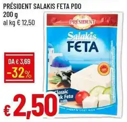 Galassia Président salakis feta pdo offerta