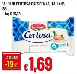 Galassia Galbani certosa crescenza italiana offerta