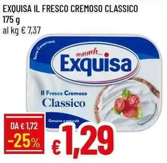 Galassia Exquisa il fresco cremoso classico offerta