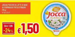 Galassia Jocca fiocchi di latte a base di formaggio fresco magro offerta