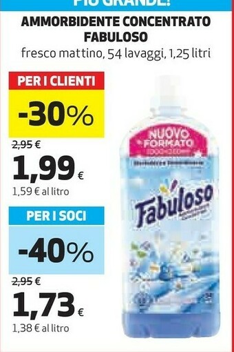 Coop Ammorbidente offerta
