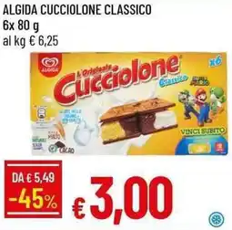 Galassia Algida cucciolone classico offerta