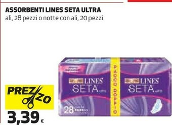Coop Assorbenti lines offerta