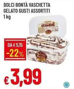 Galassia Dolci bontà vaschetta gelato offerta