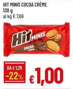 Galassia Hit minis cocoa crème offerta