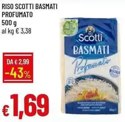 Galassia Riso scotti basmati profumato offerta