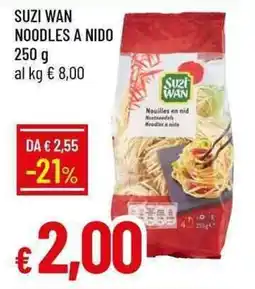 Galassia Suzi wan noodles a nido offerta
