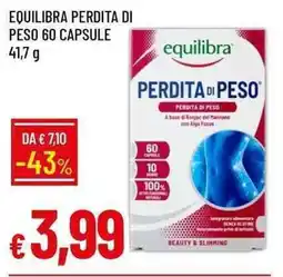 Galassia Equilibra perdita di peso 60 capsule offerta
