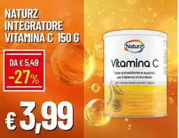 Galassia Naturz integratore vitamina C offerta