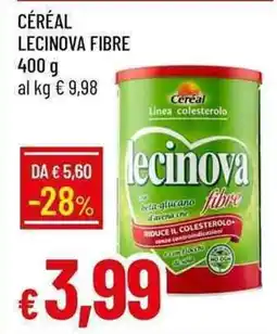 Galassia Céréal lecinova fibre offerta