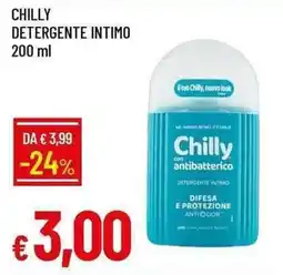 Galassia Chilly detergente intimo offerta