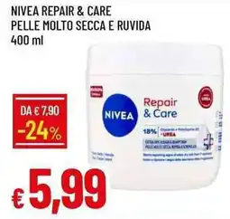 Galassia Nivea repair & care pelle molto secca e ruvida offerta