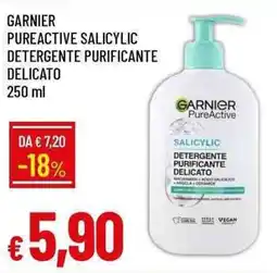 Galassia Garnier pureactive salicylic detergente purificante delicato offerta