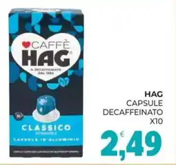 Eté Hag capsule decaffeinato offerta