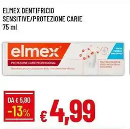 Galassia Elmex dentifricio sensitive/protezione carie offerta