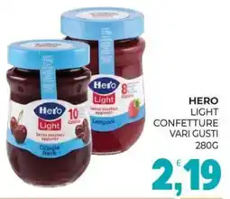 Eté Hero light confetture offerta