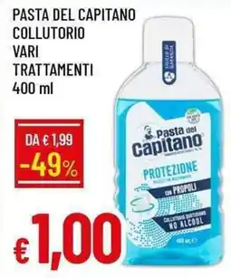 Galassia Pasta del capitano collutorio offerta