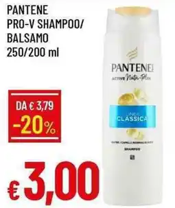 Galassia Pantene pro-v shampoo/ balsamo offerta