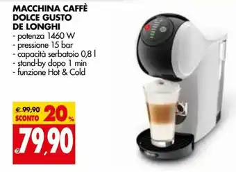 De Longhi Macchina Caffè Dolce Gusto
