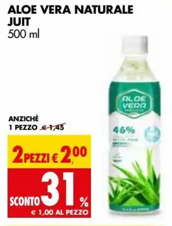 Tigros Aloe Vera Naturale Juit 500ml offerta