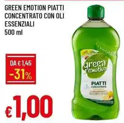 Galassia Green emotion piatti concentrato con oli essenziali offerta