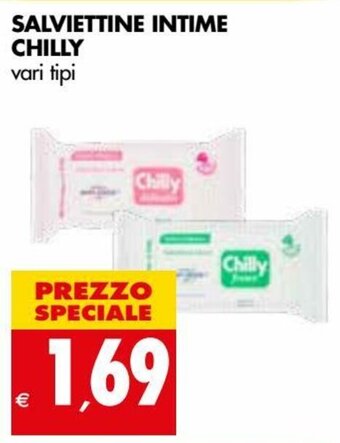 Tigros Chilly Salviettine intime offerta