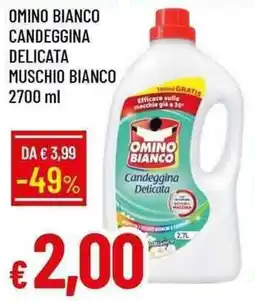 Galassia Omino bianco candeggina delicata muschio bianco offerta