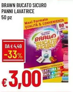 Galassia Brawn bucato sicuro panni lavatrice offerta