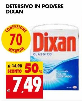 Tigros Dixan Detersivo in Polvere offerta