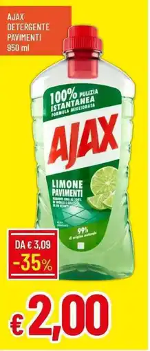 Galassia Ajax detergente pavimenti offerta