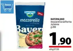 A&O BAYERNLAND mozzarella valfiorita Julienne offerta