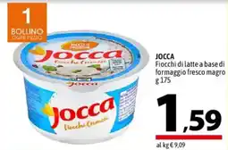 A&O JOCCA Fiocchi di latte a base di formaggio fresco magro offerta
