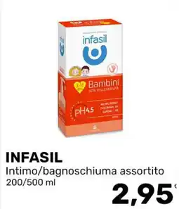 Iper Tosano INFASIL Intimo/bagnoschiuma offerta