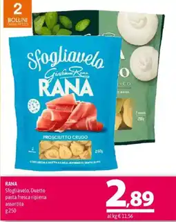 A&O RANA Sfogliavelo, Duetto pasta fresca ripiena offerta