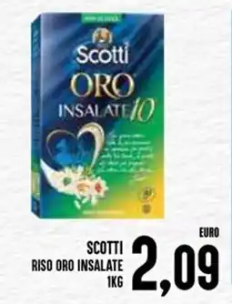 Al Discount Scotti riso oro insalate offerta