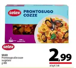 A&O SELEX Prontosugo alle cozze offerta