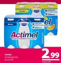 A&O DANONE Actimel offerta