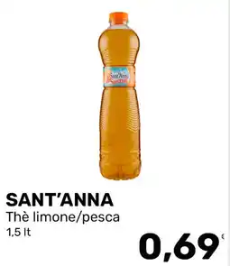 Iper Tosano SANT'ANNA Thè limone/pesca offerta
