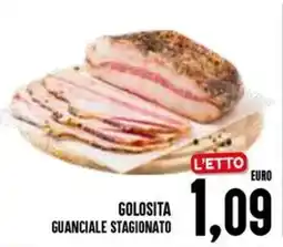 Al Discount Golosita guanciale stagionato offerta