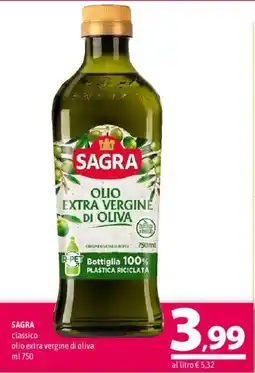 A&O SAGRA classico olio extra vergine di oliva offerta