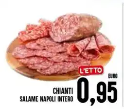 Al Discount Chianti salame napoli intero offerta