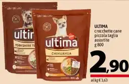 A&O ULTIMA crocchette cane piccola taglia offerta
