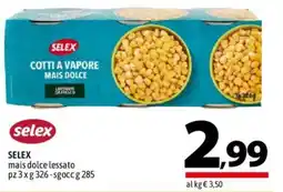 A&O SELEX mais dolce lessato offerta